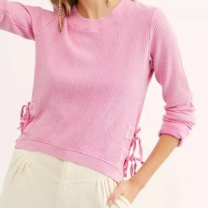 NWOT Free People Interlaken Crop Top